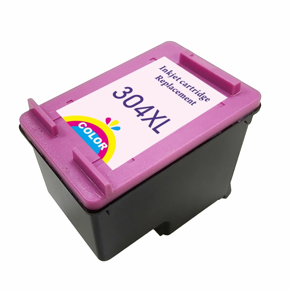 304XL mustekasetti HP-tulostimiin / yhteensopiva värikasetti 18 ml / syaani, magenta ja keltainen
