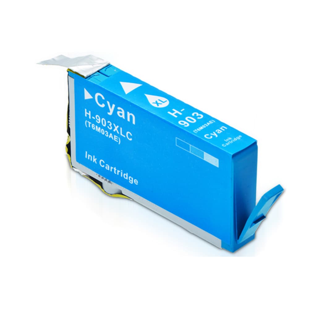 Mustekasetti HP-tulostimille 903XL/907XL syaani / yhteensopiva kasetti / 12 ml / T6M03AE#BGY
