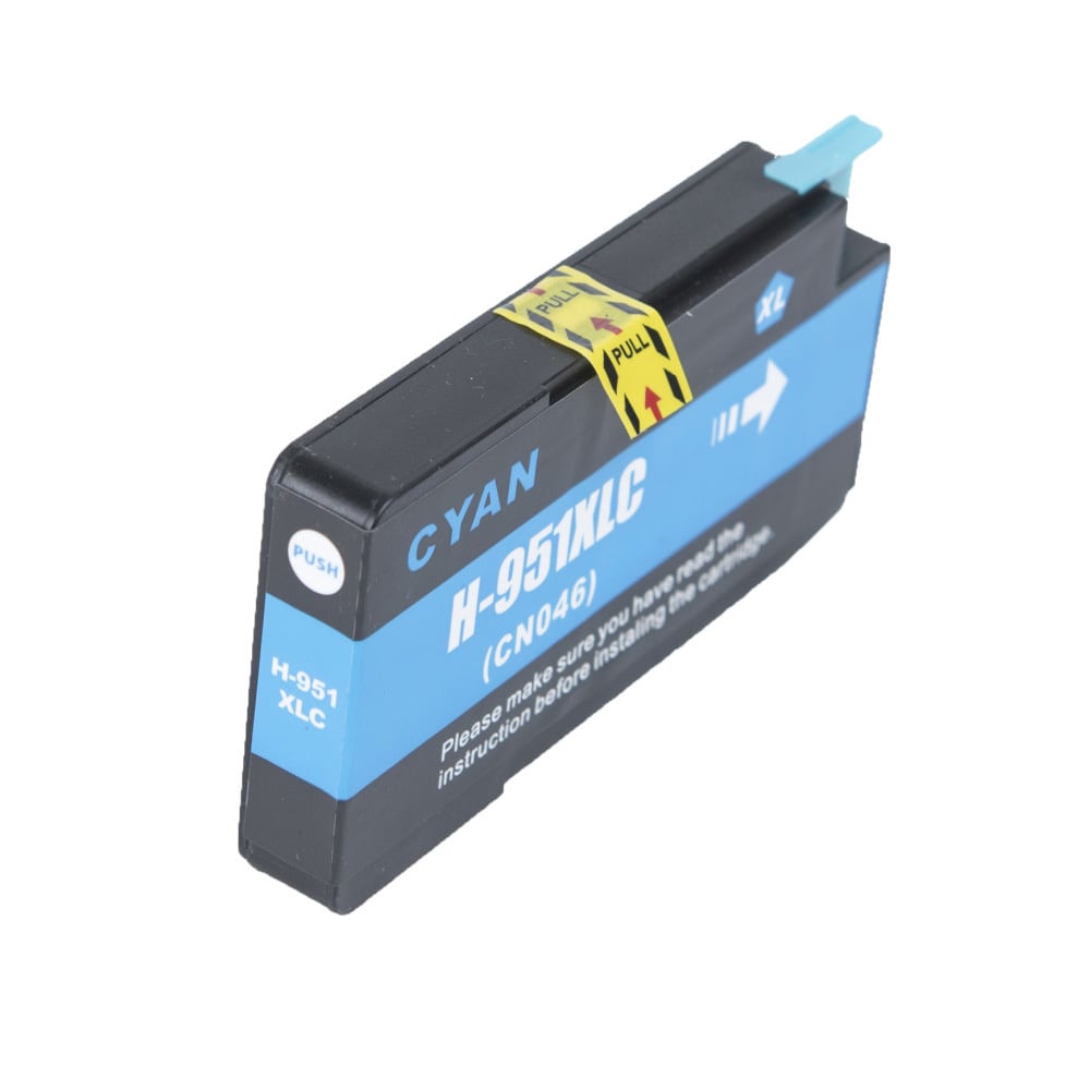 Mustekasetti HP-tulostimille 951XL syaani / yhteensopiva kasetti / 30 ml / CN046AE