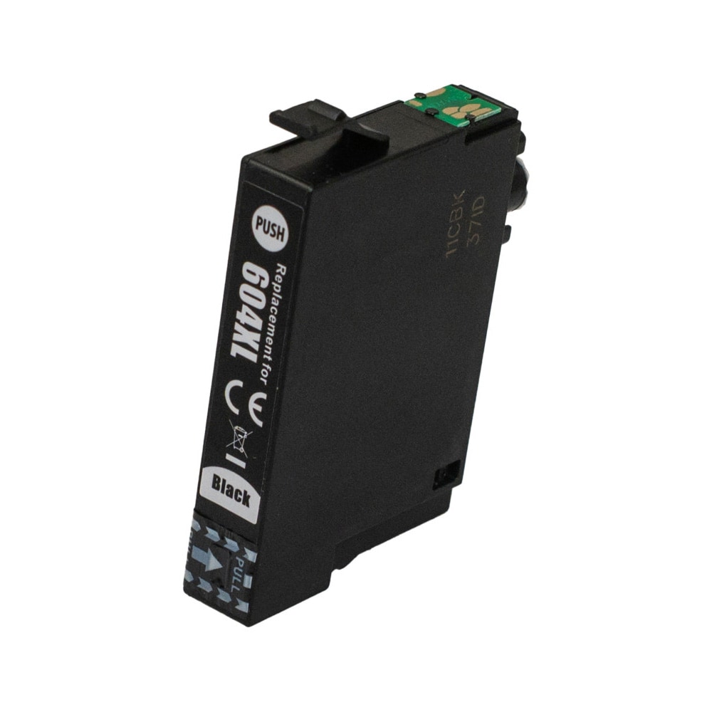 Mustekasetti Epson-tulostimille 604XL musta / yhteensopiva kasetti / 12 ml / C13T10H14010