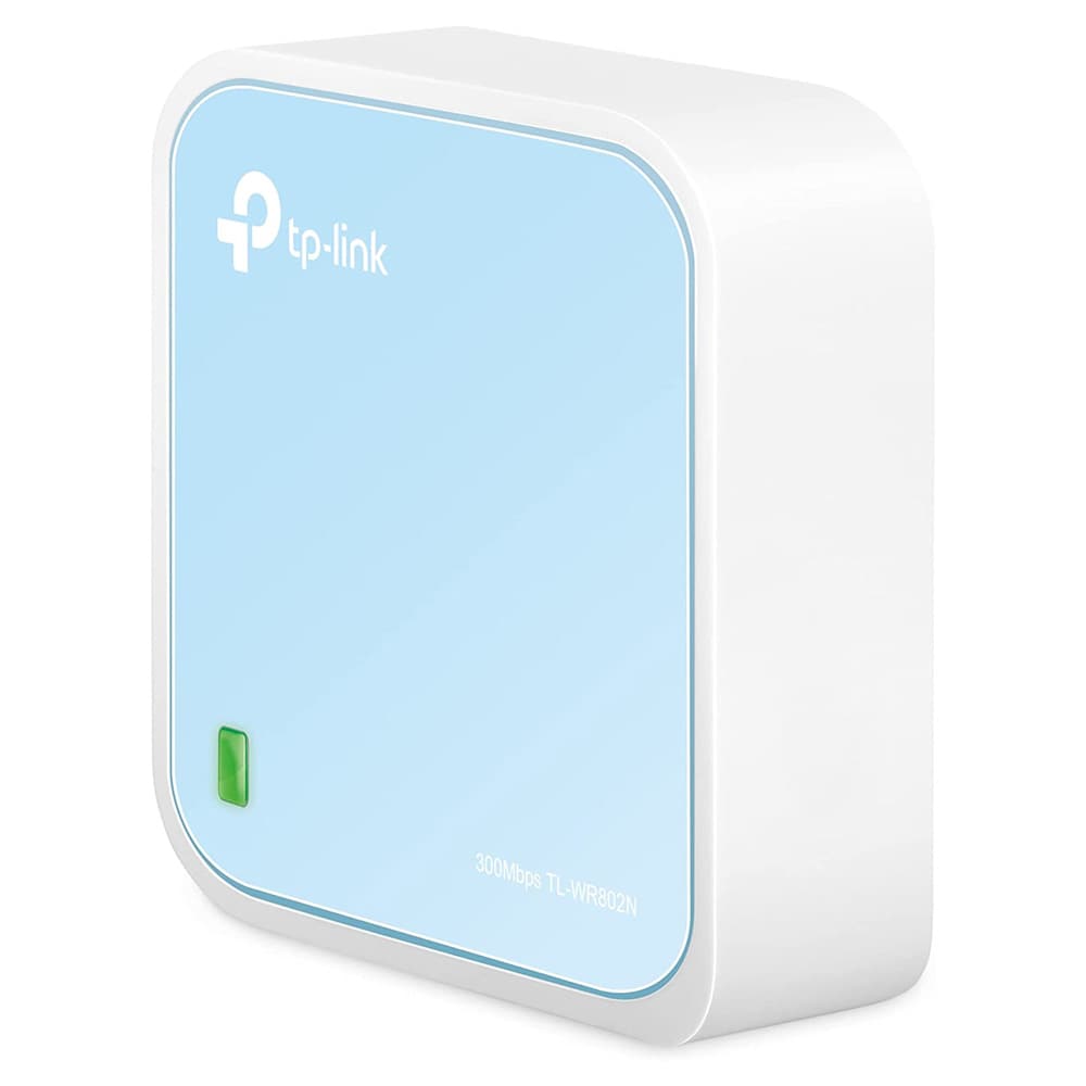TP-LINK WLAN 300MBit Pocket Router (2T2R) TL-WR802N / Langaton Pocket Router 300 Mbit/s