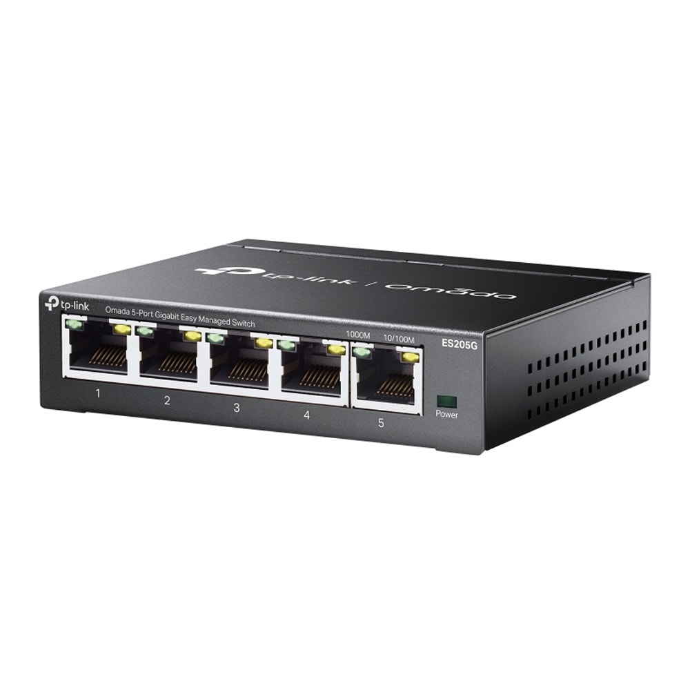 TP-LINK-kytkin Omada ES205G 5xGBit / Hallittu 5-porttinen gigabittikytkin