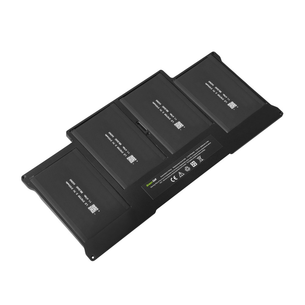 Green Cell A1377 A1405 A1496 -akku Apple MacBook Air 13:een / vara-akku