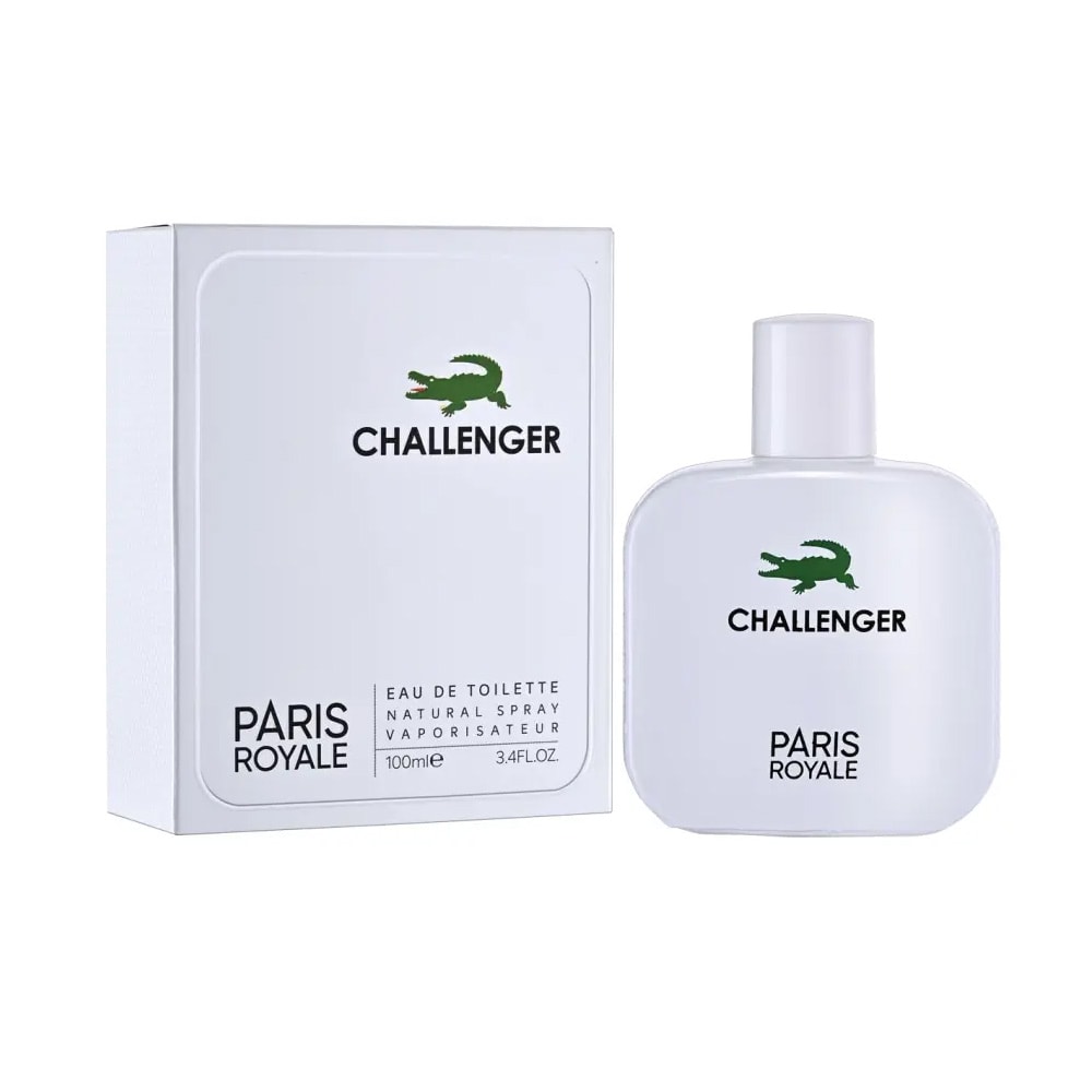 Paris Royale Challenger White EDP 100ml / Miesten Eau de Parfum / Puumainen sitruksinen tuoksu miehille