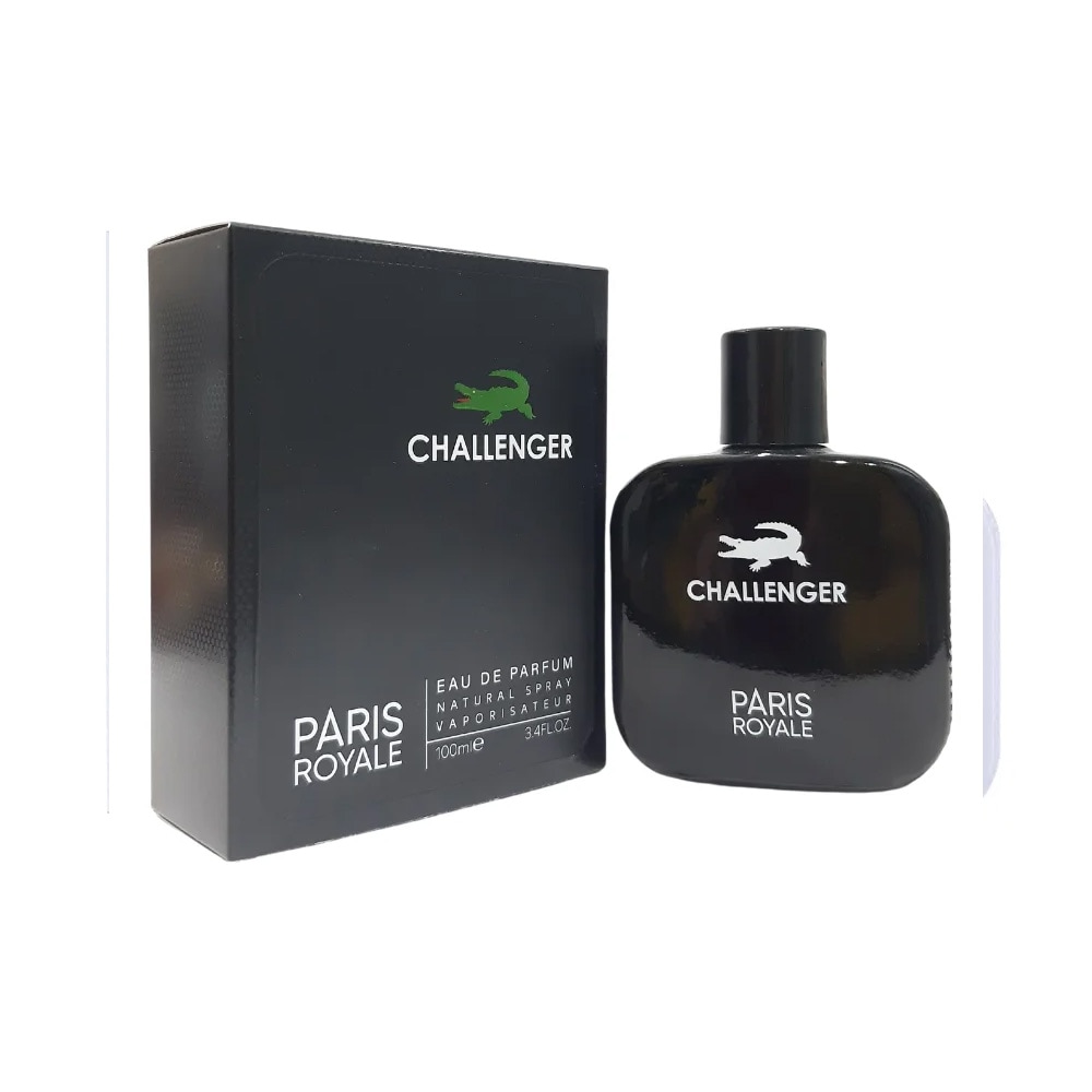 Paris Royale Challenger Black EDP 100ml / Miesten hajuvesi Eau de Parfum / Woody Aromatic EDP for Men