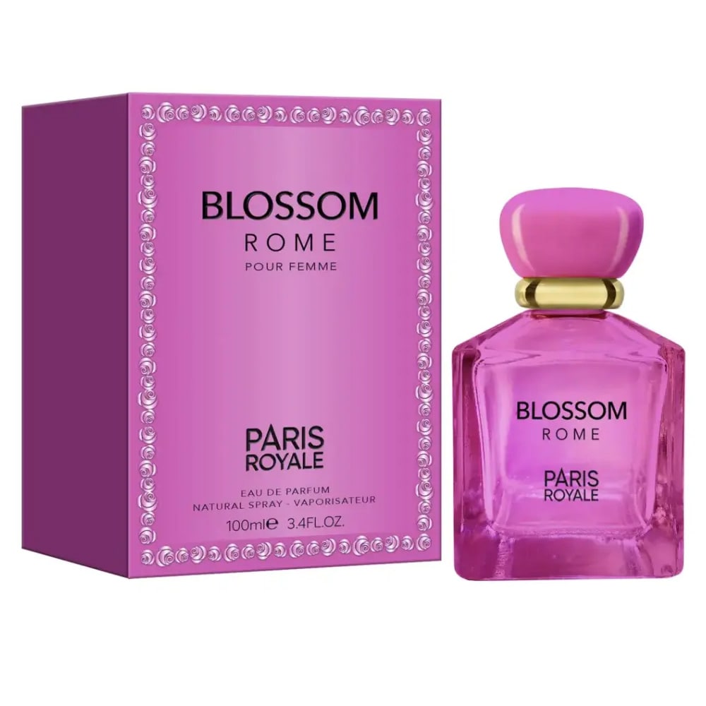 Paris Royale Blossom Rome EDP 100ml / Naisten Eau de Parfum / Kukkainen gourmand-parfyymi naisille