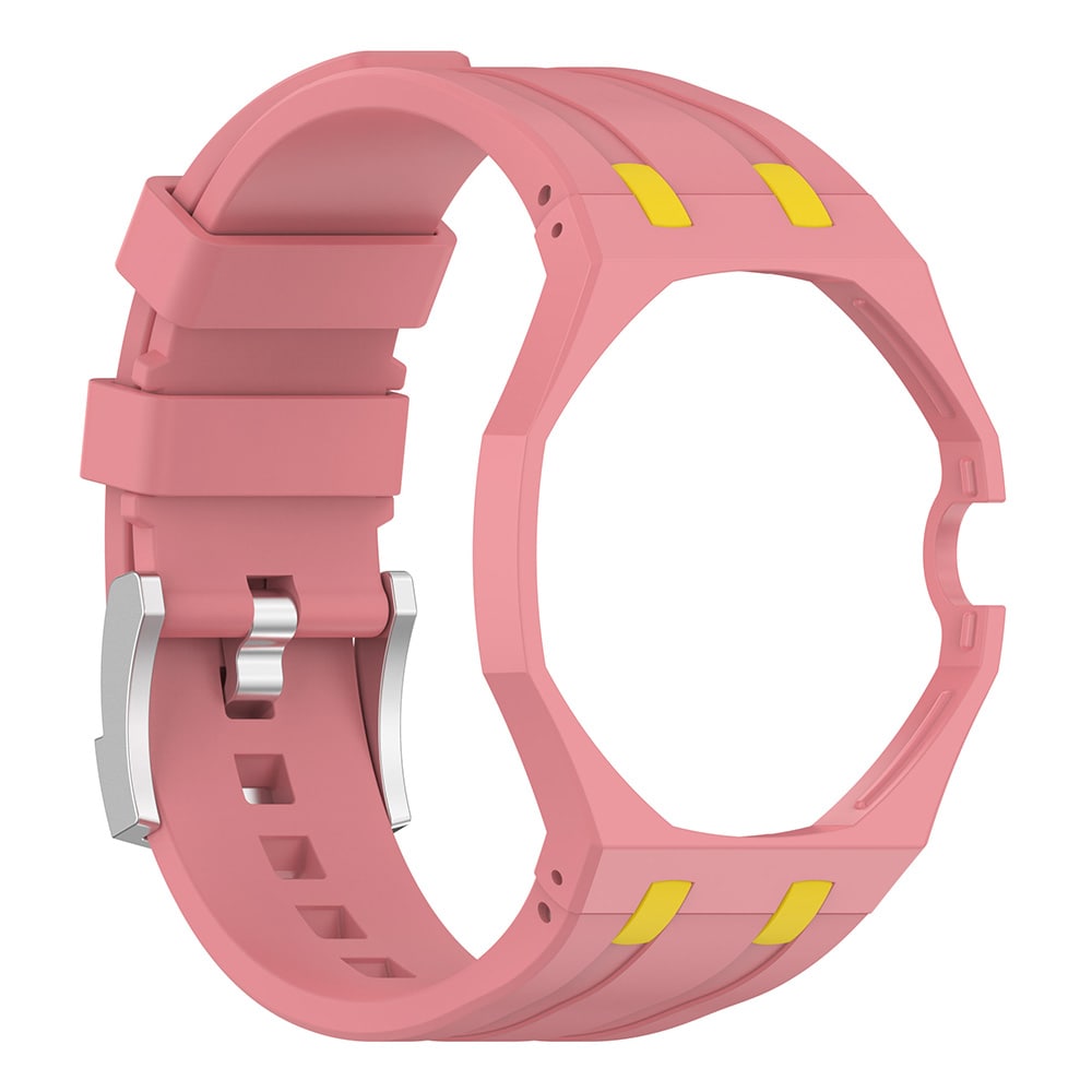 Silikoniranneke ja suojakuori AP x Swatch Royal Pop Otg Roz -rannekkeelle