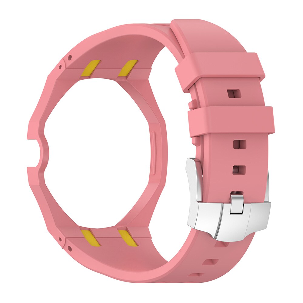 Silikoniranneke ja suojakuori AP x Swatch Royal Pop Otg Roz -rannekkeelle