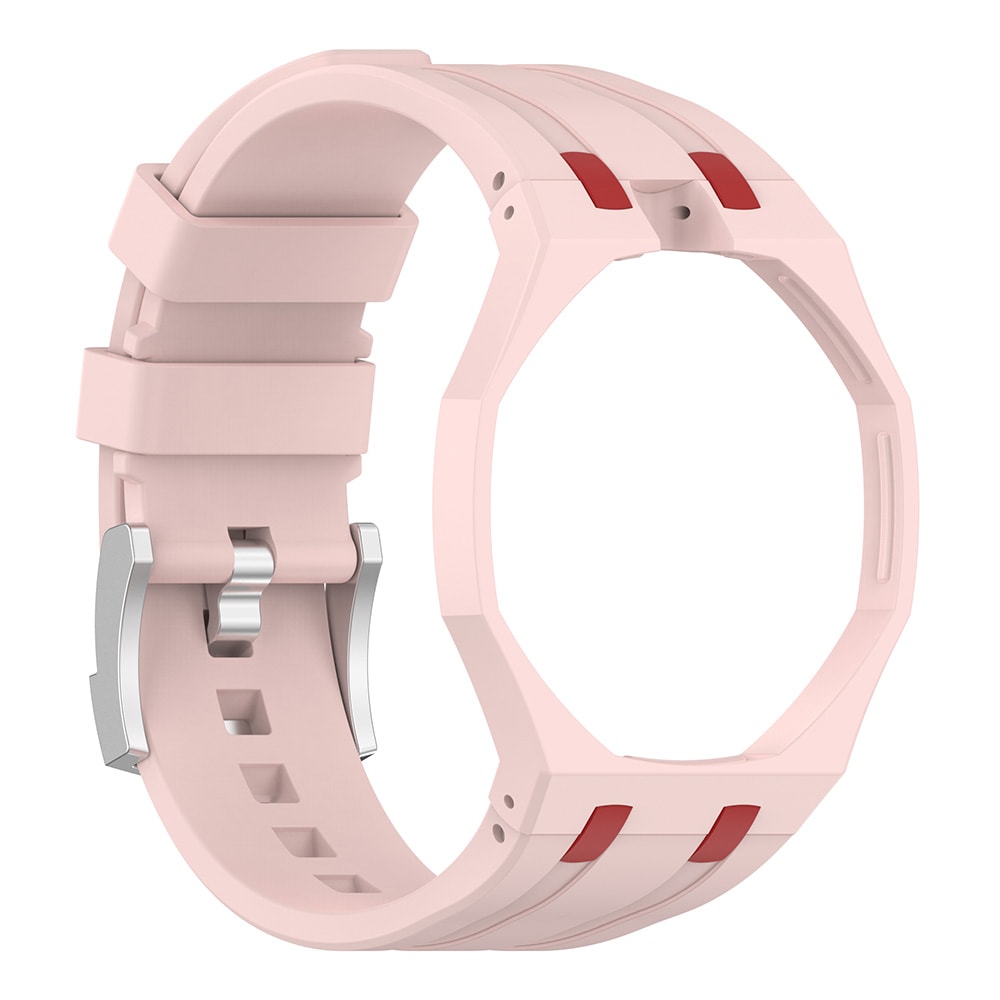 Silikoniranneke ja suojakuori AP x Swatch Royal Pop Otto Rosso -rannekkeelle