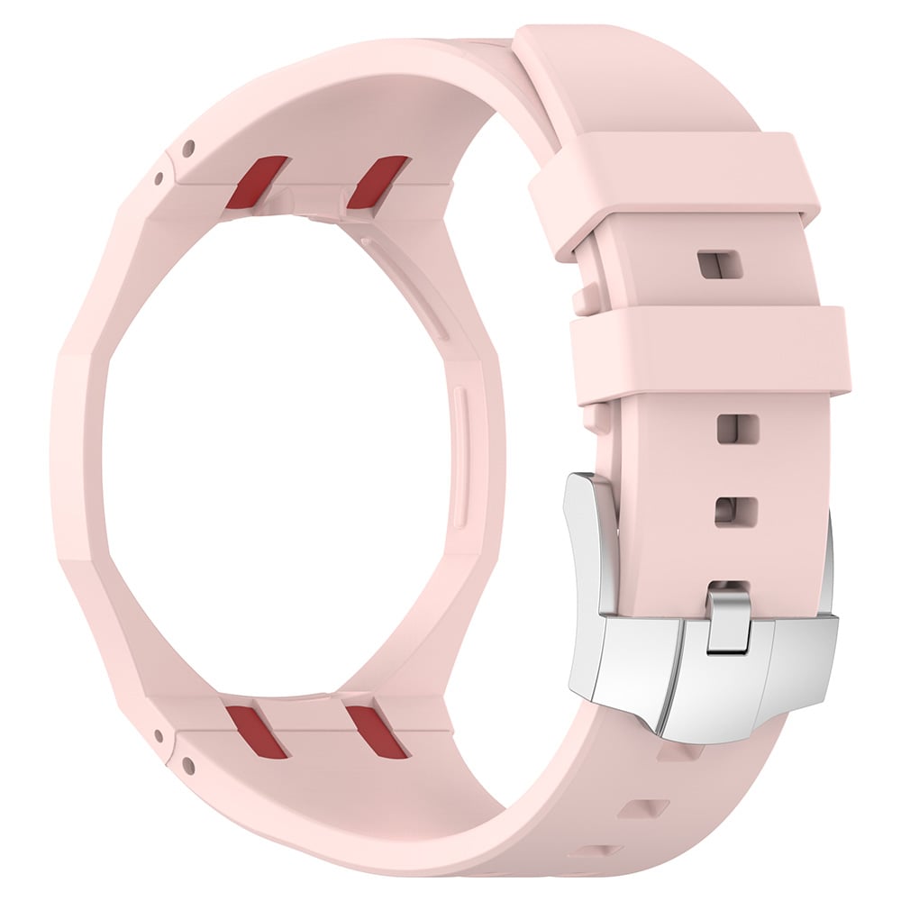 Silikoniranneke ja suojakuori AP x Swatch Royal Pop Otto Rosso -rannekkeelle