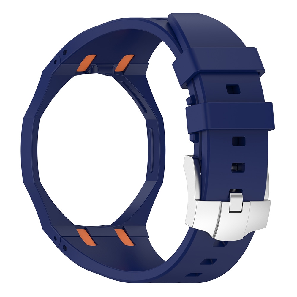 Silikoniranneke ja suojakuori AP x Swatch Royal Pop Orenji Hachi -rannekkeelle