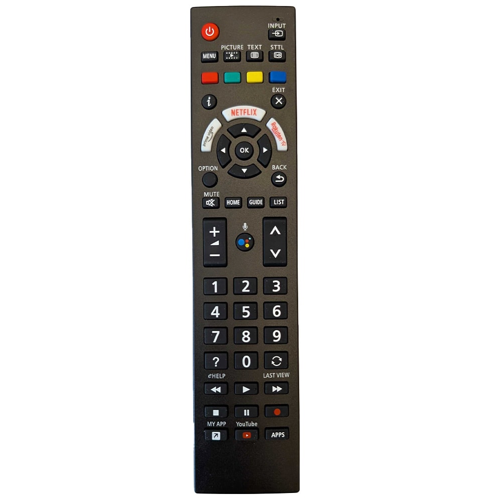 Kaukosäädin N2QBYA000037 / R3PA23 Panasonic-televisiolle / varaosakaukosäädin