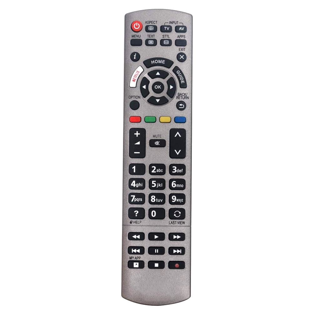 Panasonic-television kaukosäädin N2QAYB001115 / varaosakaukosäädin