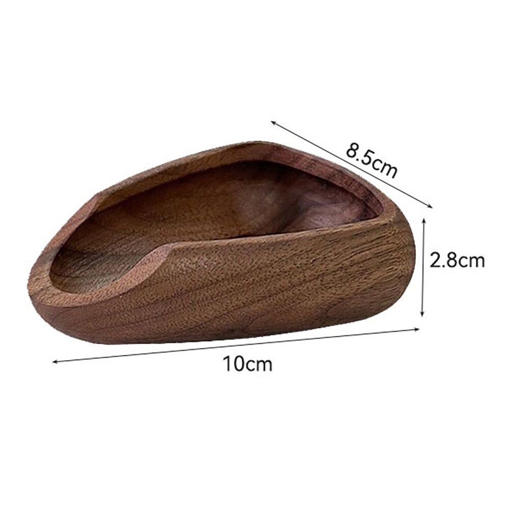 Kahvipapujen punnituskuppi pähkinäpuusta – annostelukuppi kahvin punnitsemiseen 10 x 8 cm