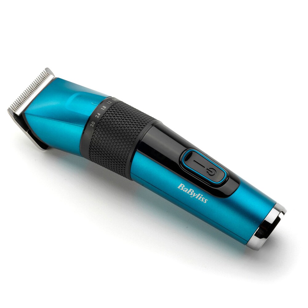BaByliss E990E hiustrimmeri / johdoton trimmeri japanilaisella teräksellä / 45 leikkauspituutta ja 160 min akunkesto