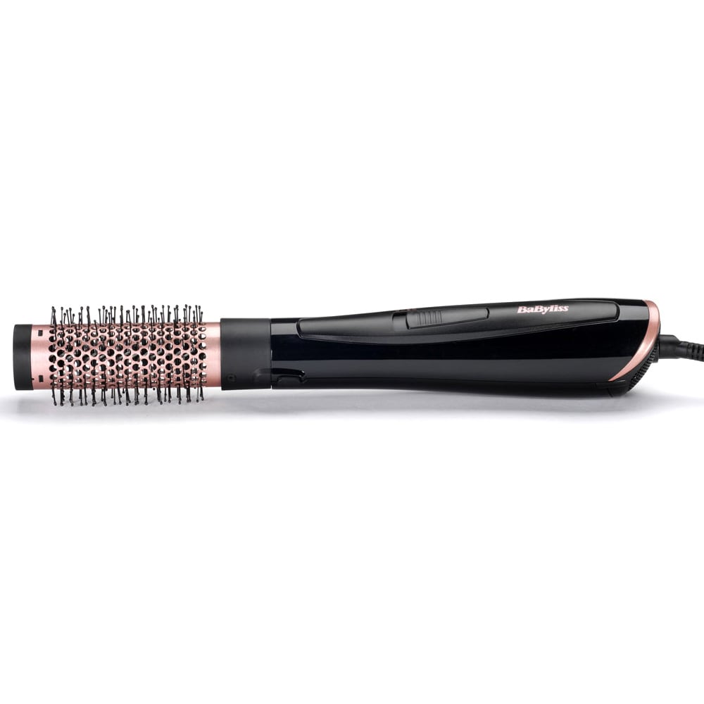 BaByliss Perfect Finish AS126E -kuumailmaharja / 1000 W muotoiluharja / ionisoiva volyymiharja med 4 lisäosaa