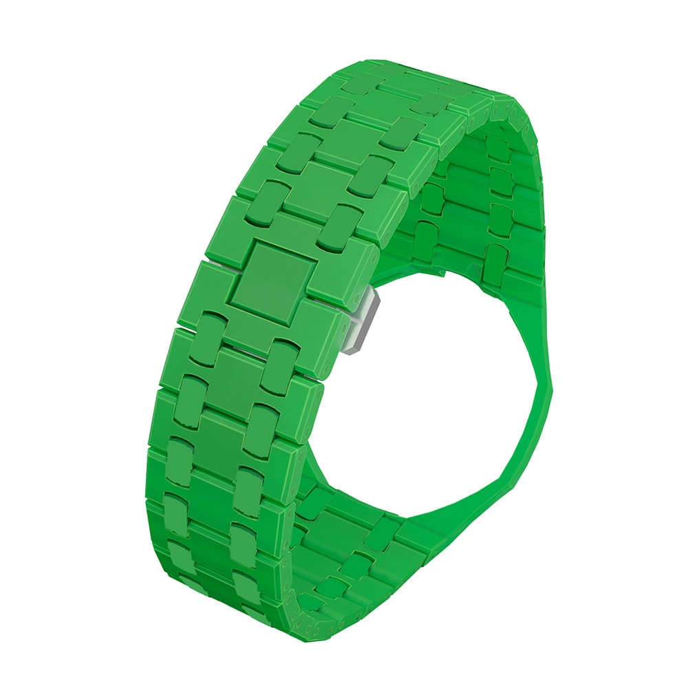 Biokeraaminen rannekoru ja suojakotelo AP x Swatch Royal Pop 12 O'clock - Vihreä