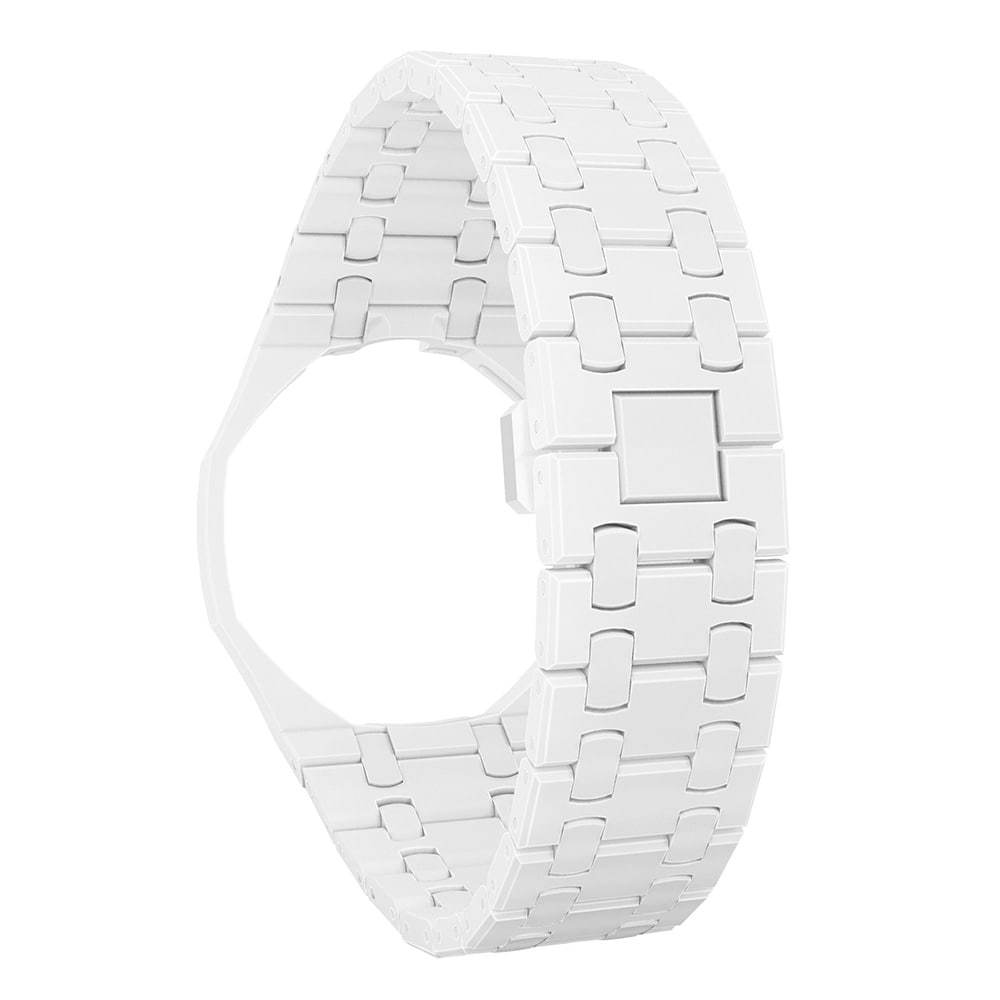 Biokeraaminen rannekoru ja suojakotelo AP x Swatch Royal Pop 12 O'clock - Valkoinen