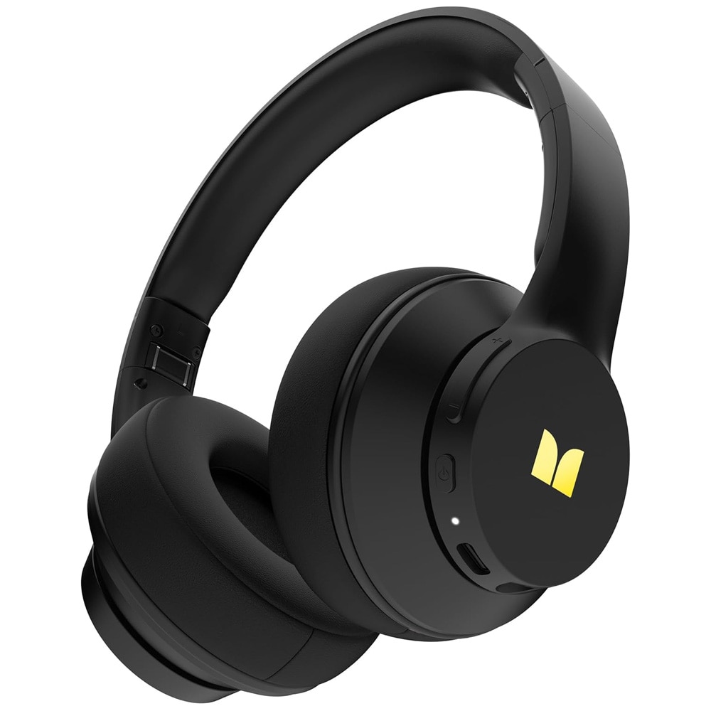 Monster Mission 100 Bluetooth-kuulokkeet / langattomat over-ear-kuulokkeet / musta headset