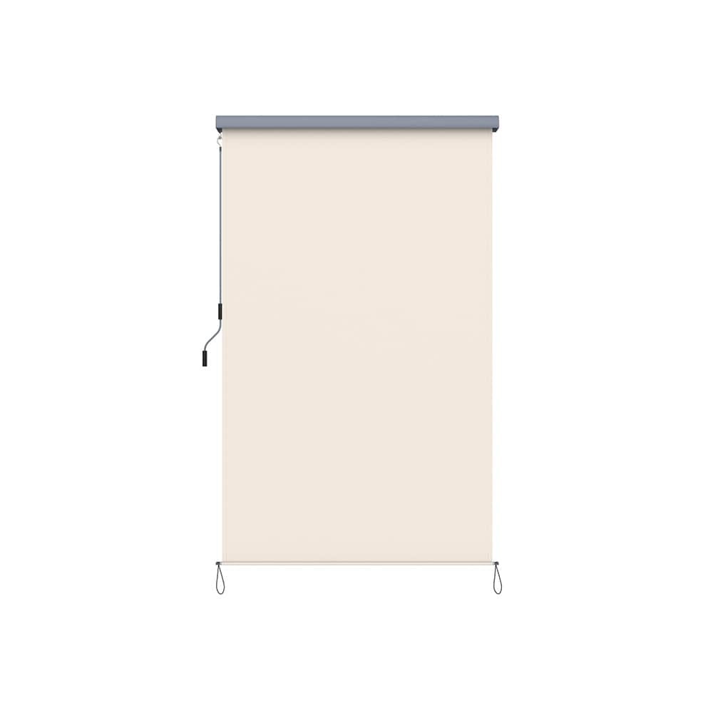 Pystymarkiisi 1,4 x 2,5 m / beige kasettimarkiisi kammella / aurinko- ja näkösuoja parvekkeelle ja terassille
