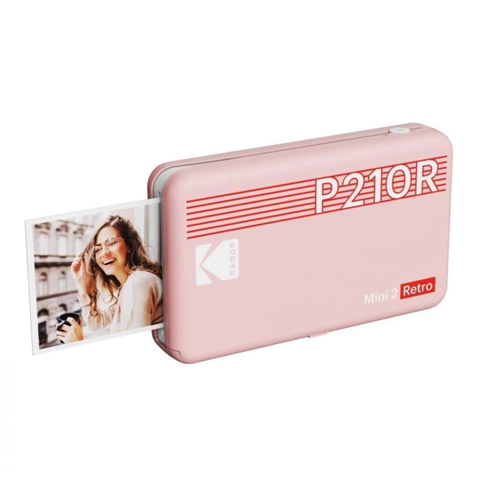 Kodak Mini 2 Retro Instant Printer / kannettava valokuvatulostin, jossa on 4Pass-tekniikka / pikavalokuvatulostin