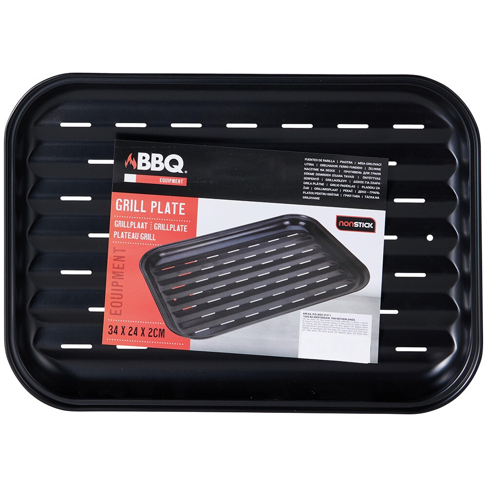 Non-stick-grillialusta 34 x 24 cm / non-stick-grillilevy