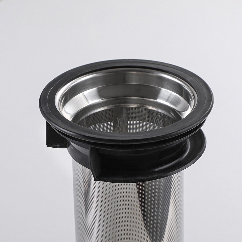 Lasinen cold brew -kannu, jossa on suodatin ja kansi, 1000 ml / Cold brew -keitin