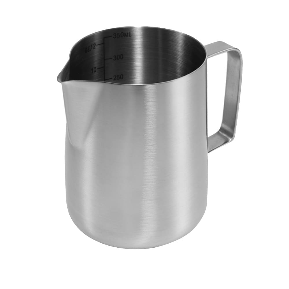 Maidonvaahdotuskannu 350 ml / maitokannu ruostumattomasta teräksestä latte art -kynällä / baristatarvike