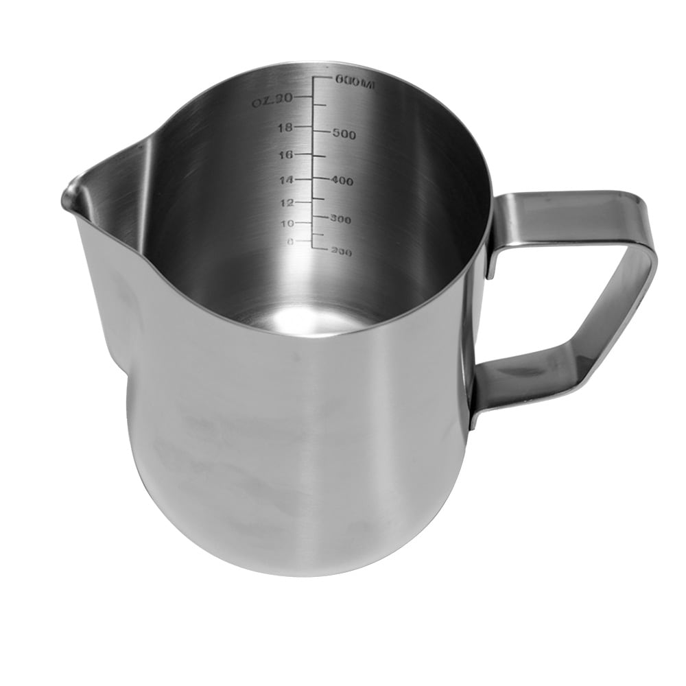 Maidonvaahdotuskannu 350 ml / maitokannu ruostumattomasta teräksestä latte art -kynällä / baristatarvike