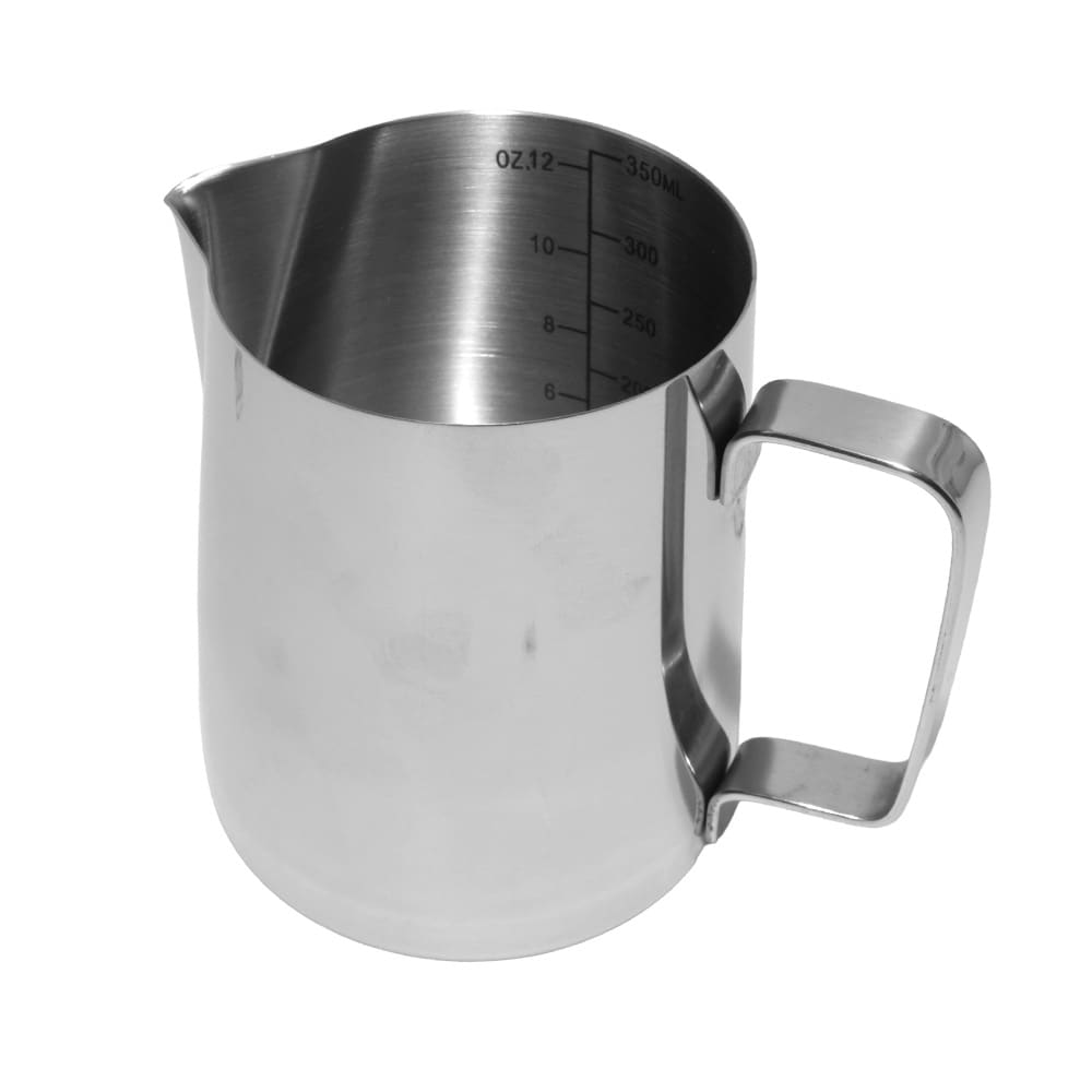 Maidonvaahdotuskannu 350 ml / maitokannu ruostumattomasta teräksestä latte art -kynällä / baristatarvike