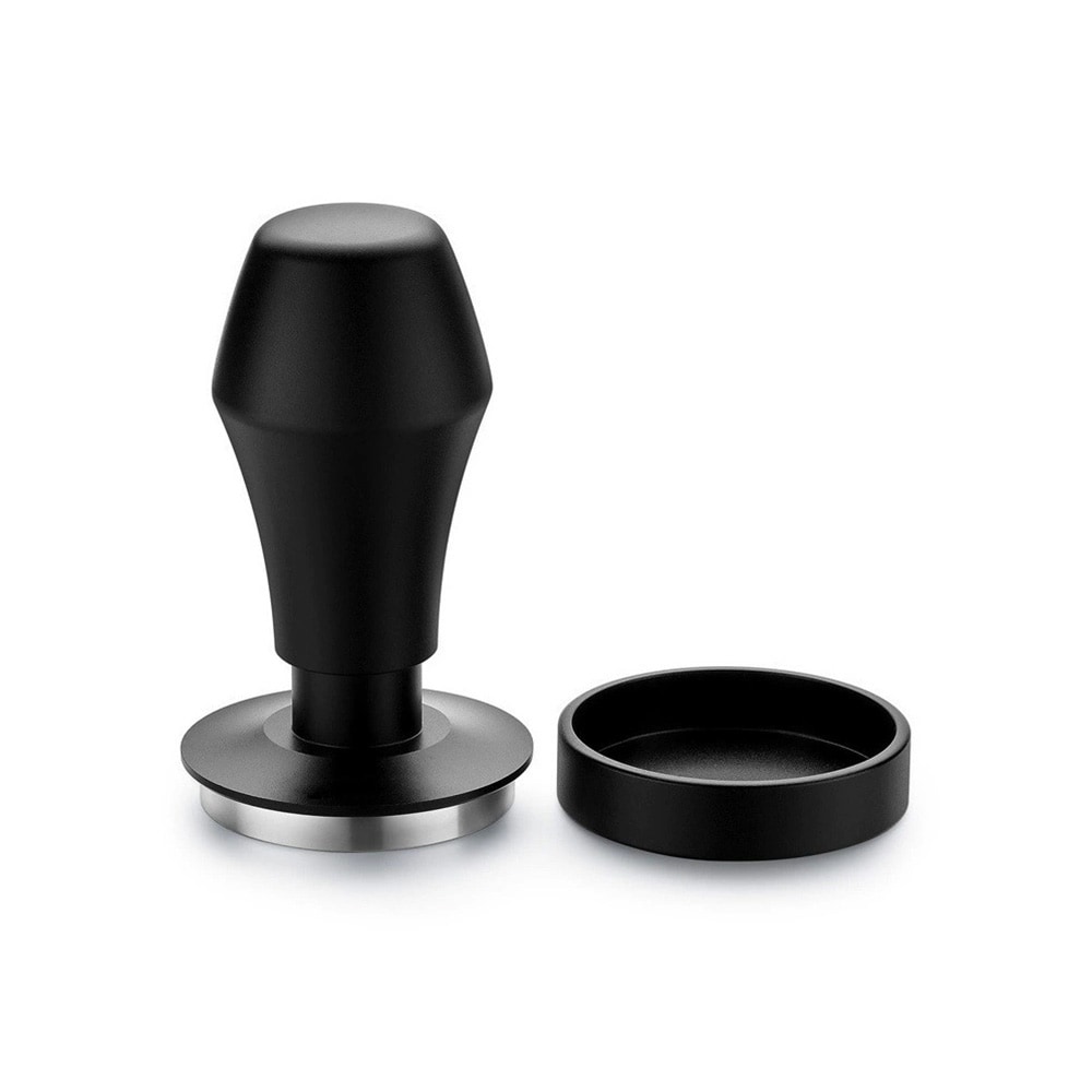 Jousikuormitteinen kahvitamperi 58 mm / tasapohjainen espressotamperi / baristatarvike
