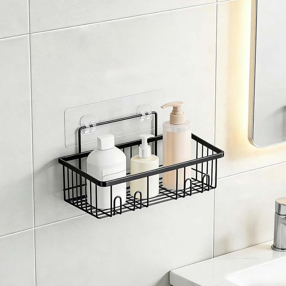 Itsekiinnittyvä koukkulista 6x14 cm – Läpinäkyvä, 20 kpl:n pakkaus / Läpinäkyvät koukkulistat