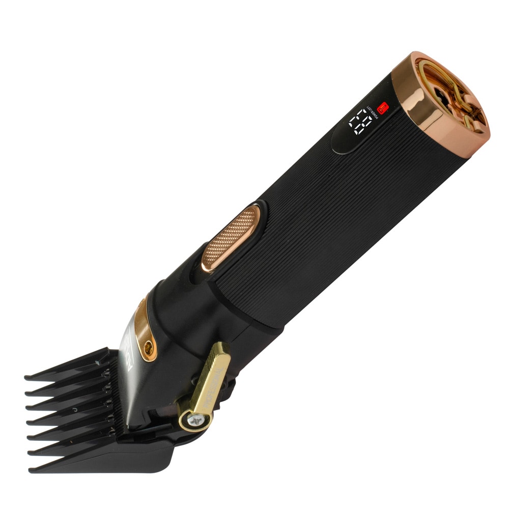 Adler-hiustenleikkuri 4 ohjauskammalla ja LED-näytöllä / hiustrimmeri USB-latauksella / hiustenleikkuukone