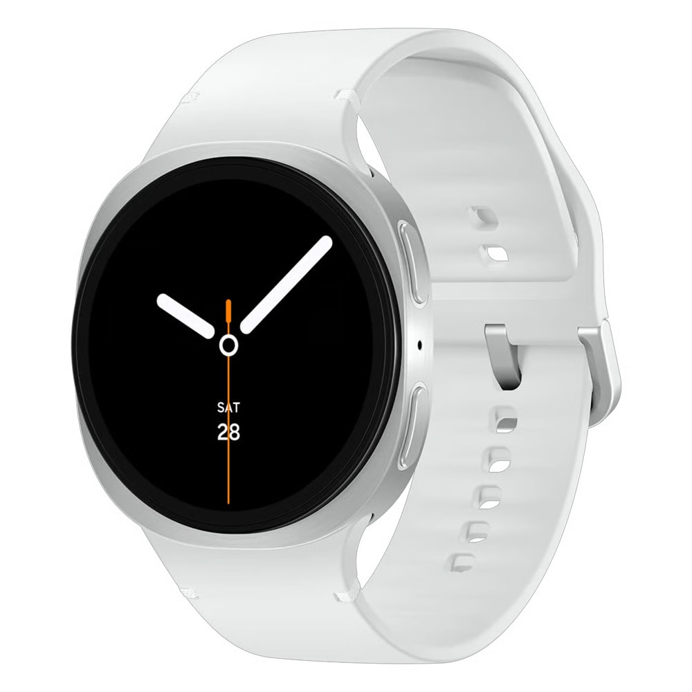 Samsung Galaxy Watch8 LTE 40 mm kunnostettu älykello – eSIM, Super AMOLED, GPS, Galaxy AI, NFC, 32 Gt