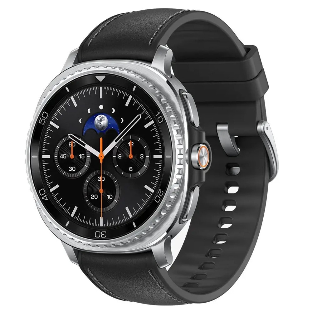 Samsung Galaxy Watch8 Classic LTE 46 mm kunnostettu älykello – eSIM, Super AMOLED, Galaxy AI, GPS, NFC, 64 Gt