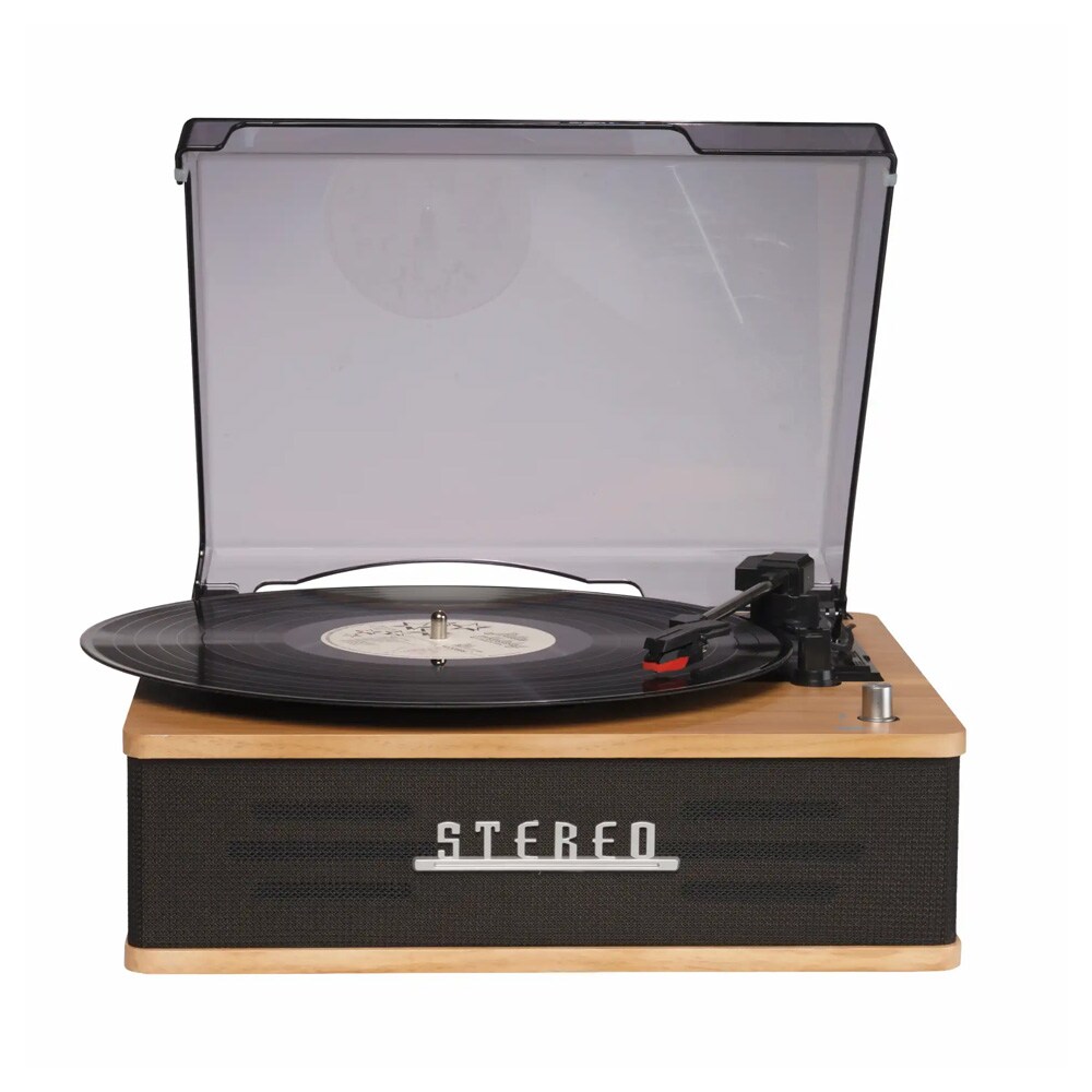 Denver VPB-262LW retrolevysoitin Bluetoothilla / vinyylisoitin sisäänrakennetuilla kaiuttimilla / LP-soitin