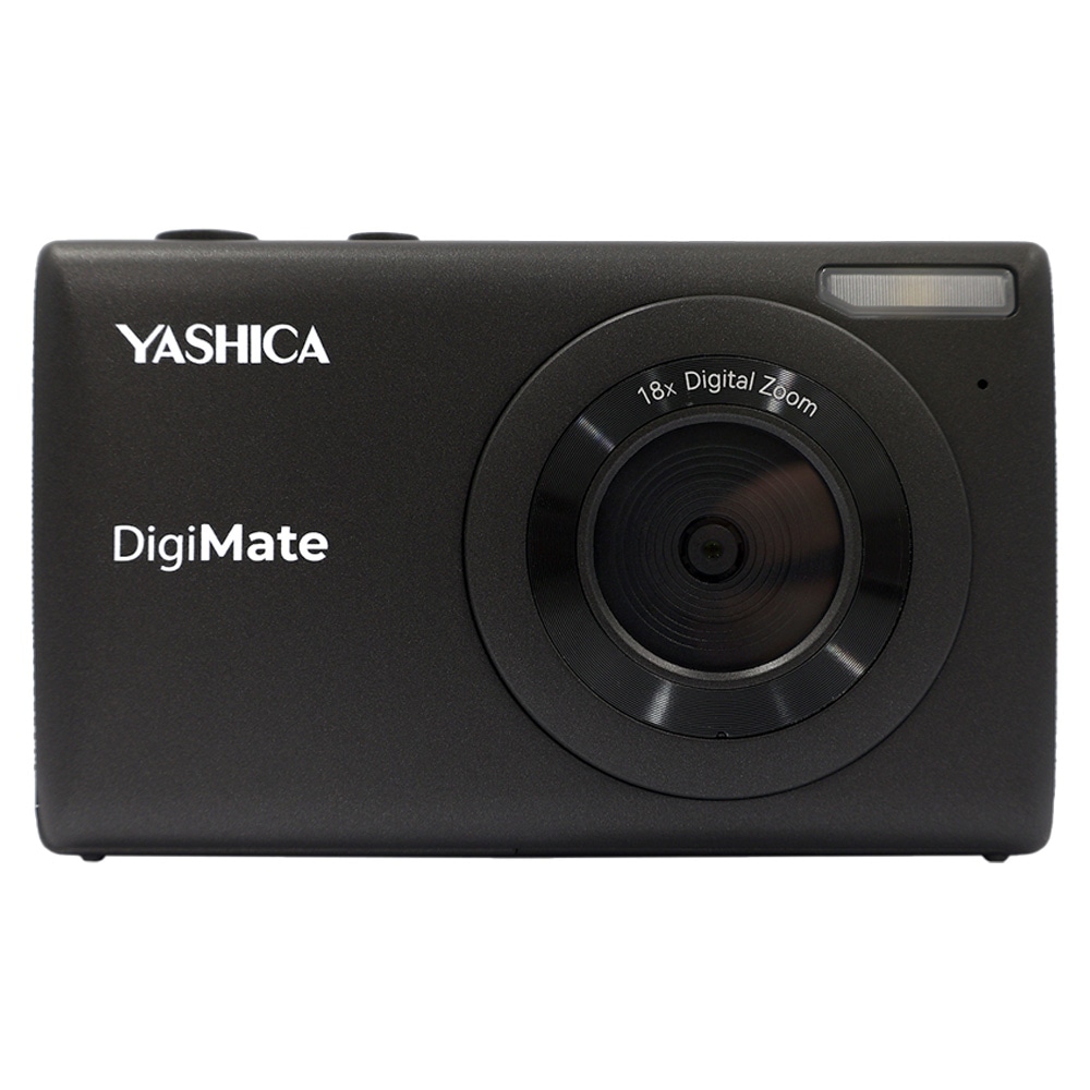 Yashica DigiMate -digitaalikamera – Svart / Kompakti digitaalikamera / Digitaalinen arkikamera