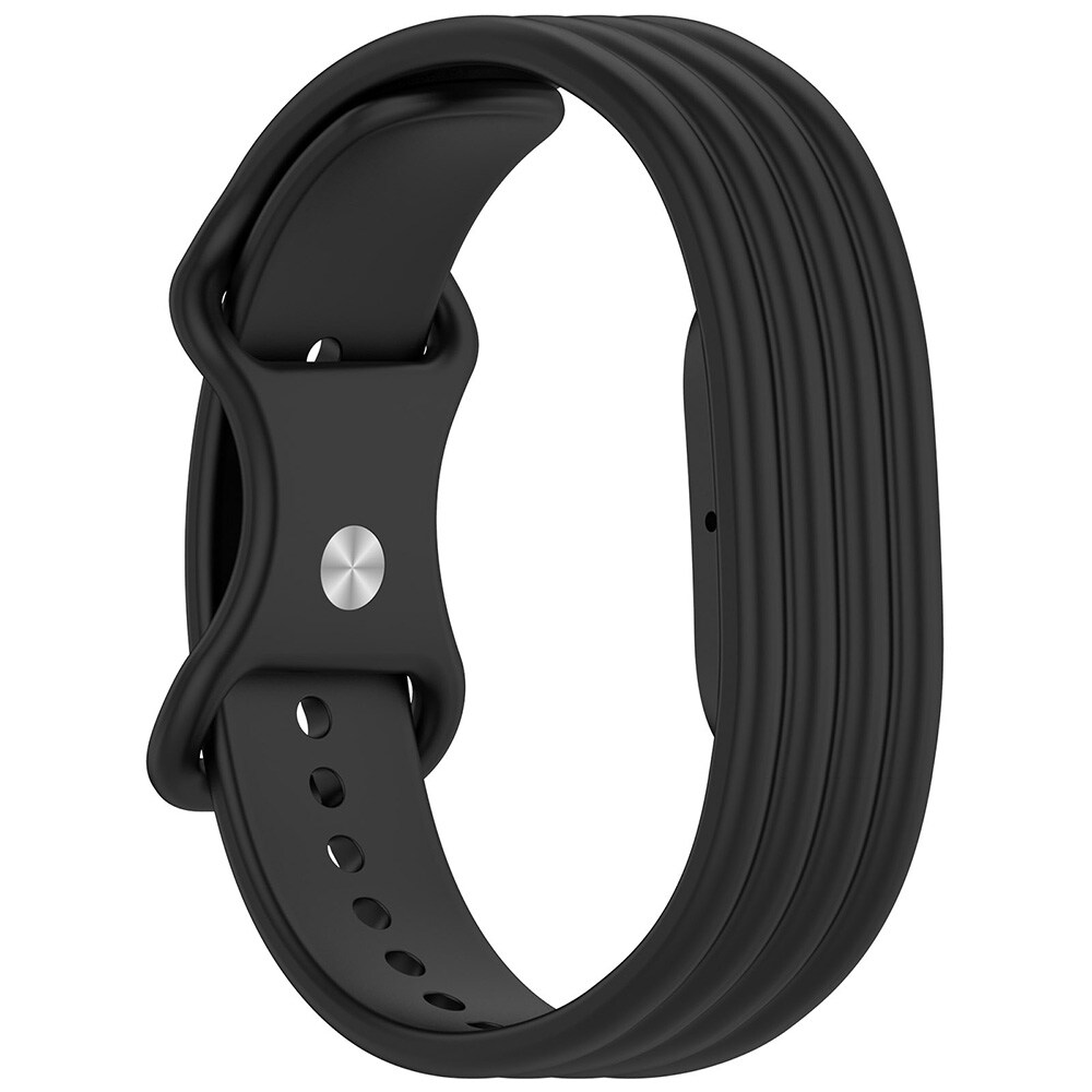 Silikoninen rannekoru Google Fitbit Air -mallille – Svart / Fitbit-rannekoru / Urheilurannekoru