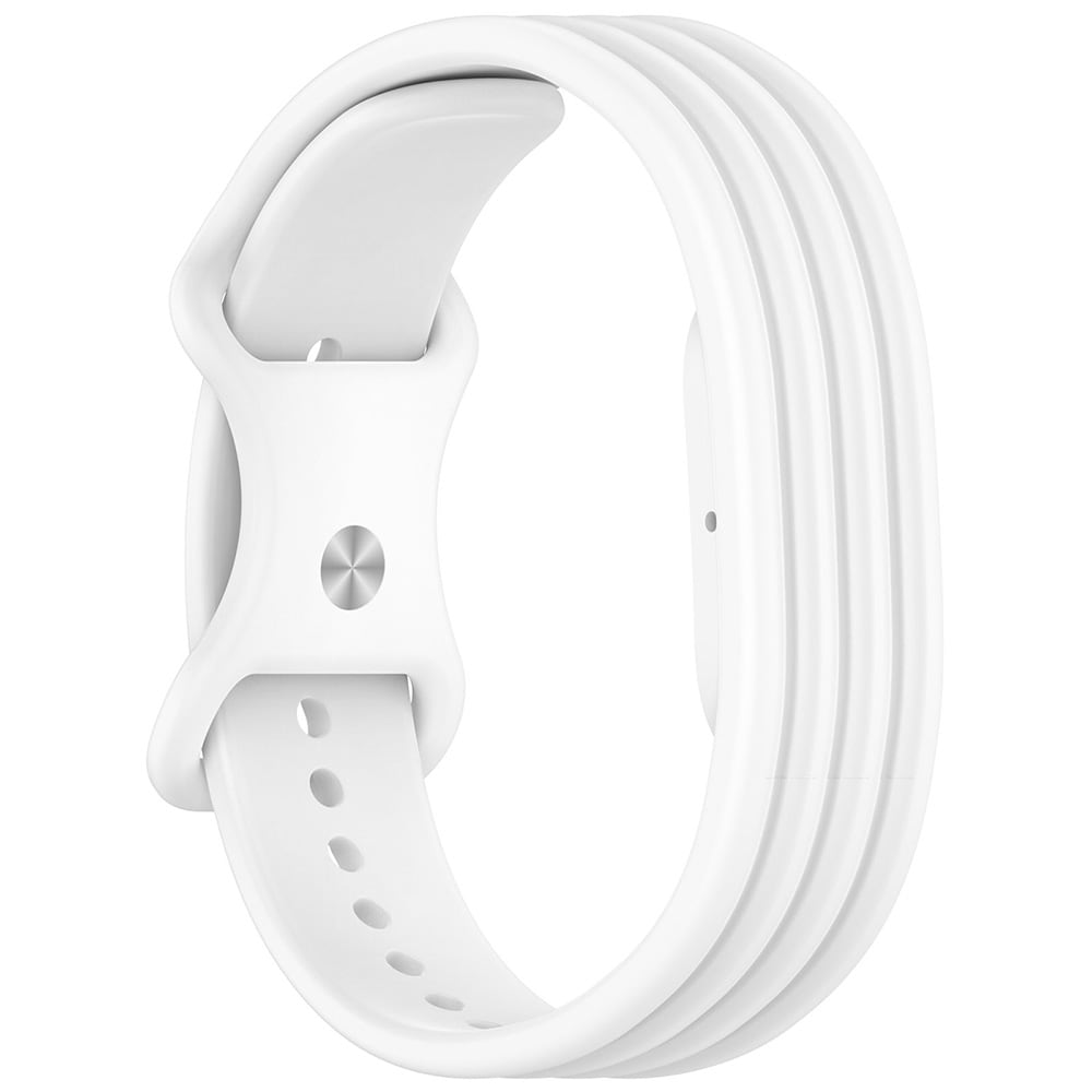 Silikoninen rannekoru Google Fitbit Air -mallille – Valkoinen / Fitbit-rannekoru / Urheilurannekoru