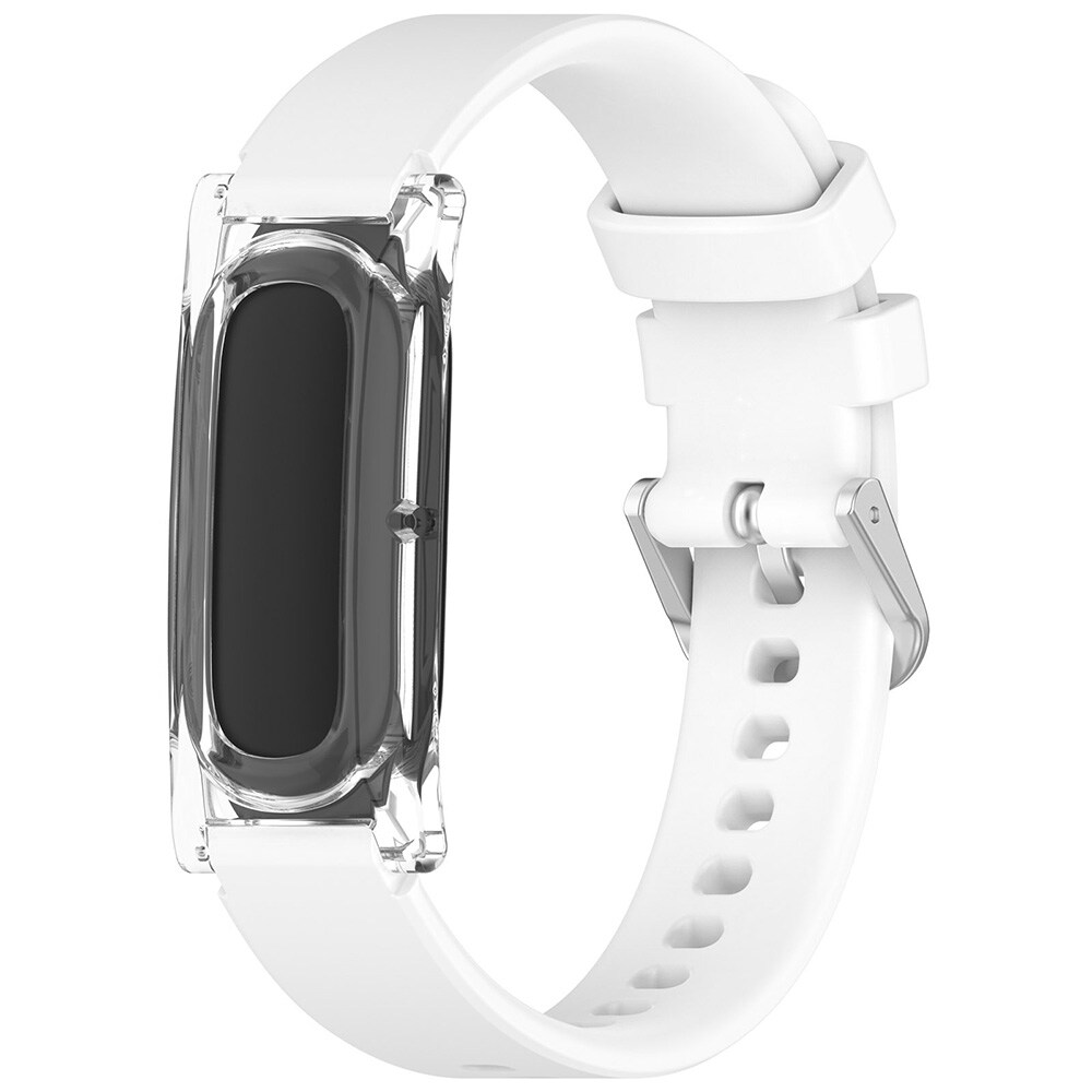 Google Fitbit Air -rannekkeella varustettu suojakotelo – Valkoinen / Suojakotelo rannekkeella / Fitbit-ranneke