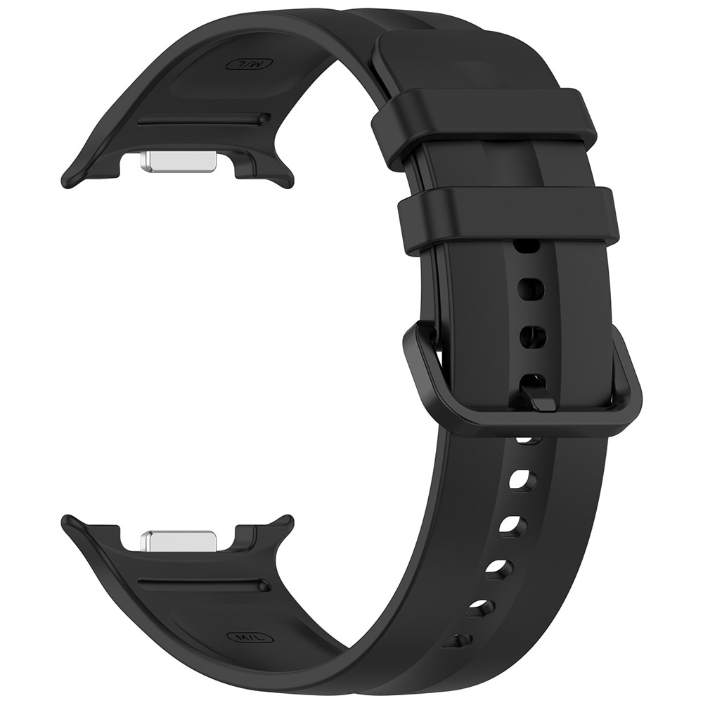Silikoninen rannekoru Samsung Galaxy Watch9:lle – Svart, koko L / Rannekorut / Älykellon rannekorut