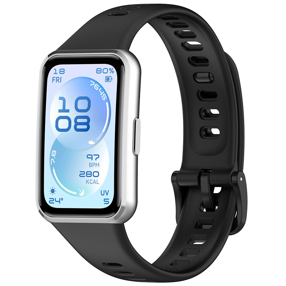 Silikoninen rannekoru Huawei Band 11 Pro - Svart / Rannekorut / Älykellon rannekorut