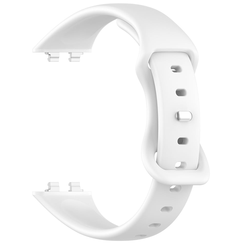 Silikoninen rannekoru Huawei Band 11 Pro -mallille – Valkoinen / Silikonirannekoru / Urheilurannekoru
