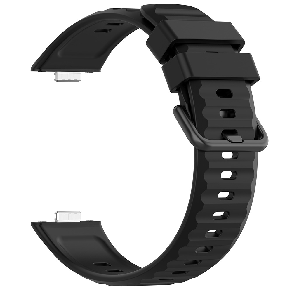 Silikoninen rannekoru Huawei Watch Fit5 Pro - Svart / Silikonirannekoru / Älykellon rannekoru
