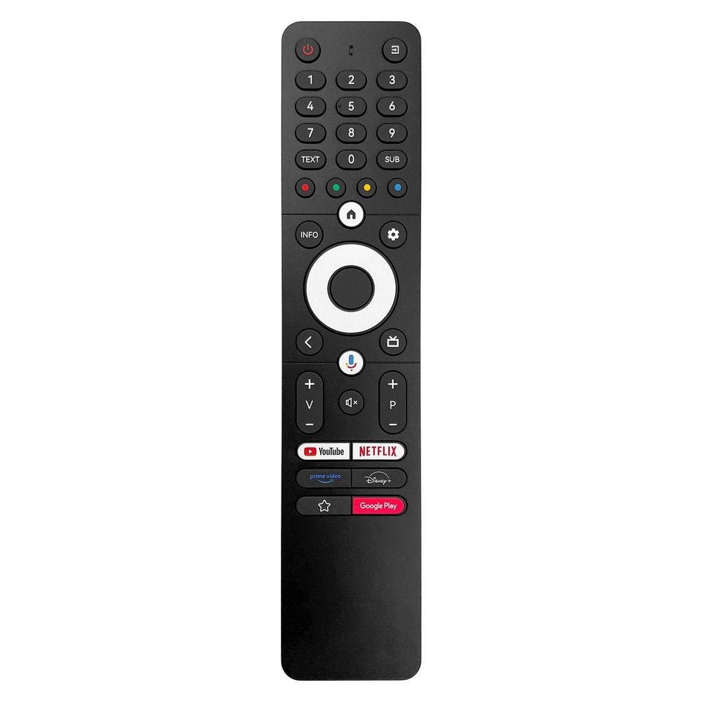 Thomson RC112A alkuperäinen kaukosäädin Android TV:lle – Bluetooth, Google Assistant, taustavalaistus