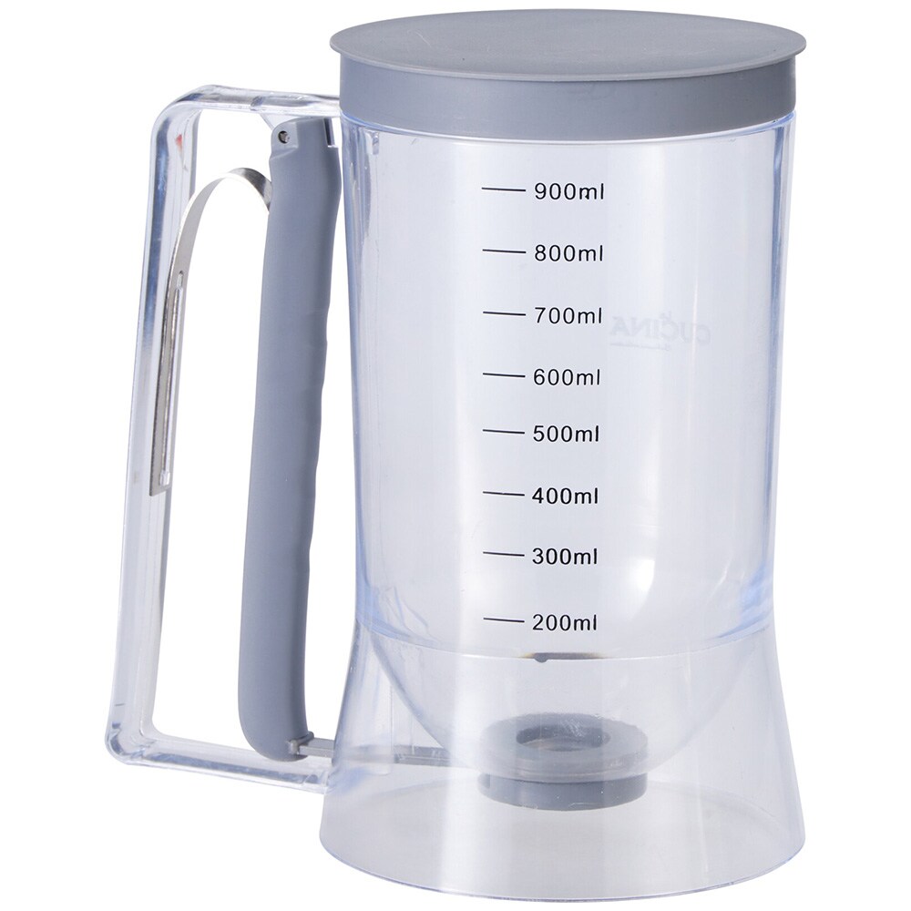 Pannukakkujen taikinan annostelija 900 ml / Taikinapullo / Taikinan annostelupullo