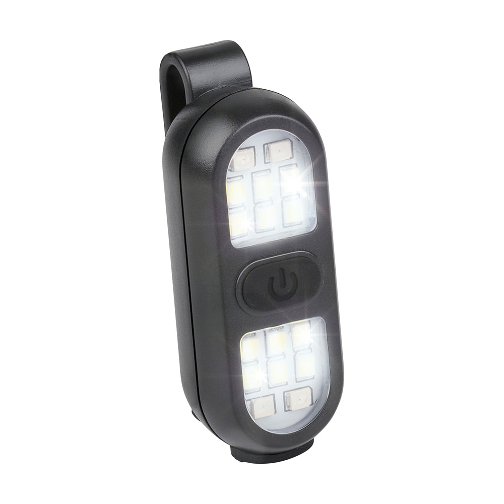 LED-kiinnityslamppu, ladattava – Svart / Kiinnityslamppu / Lukulamppu, jossa on kiinnitin