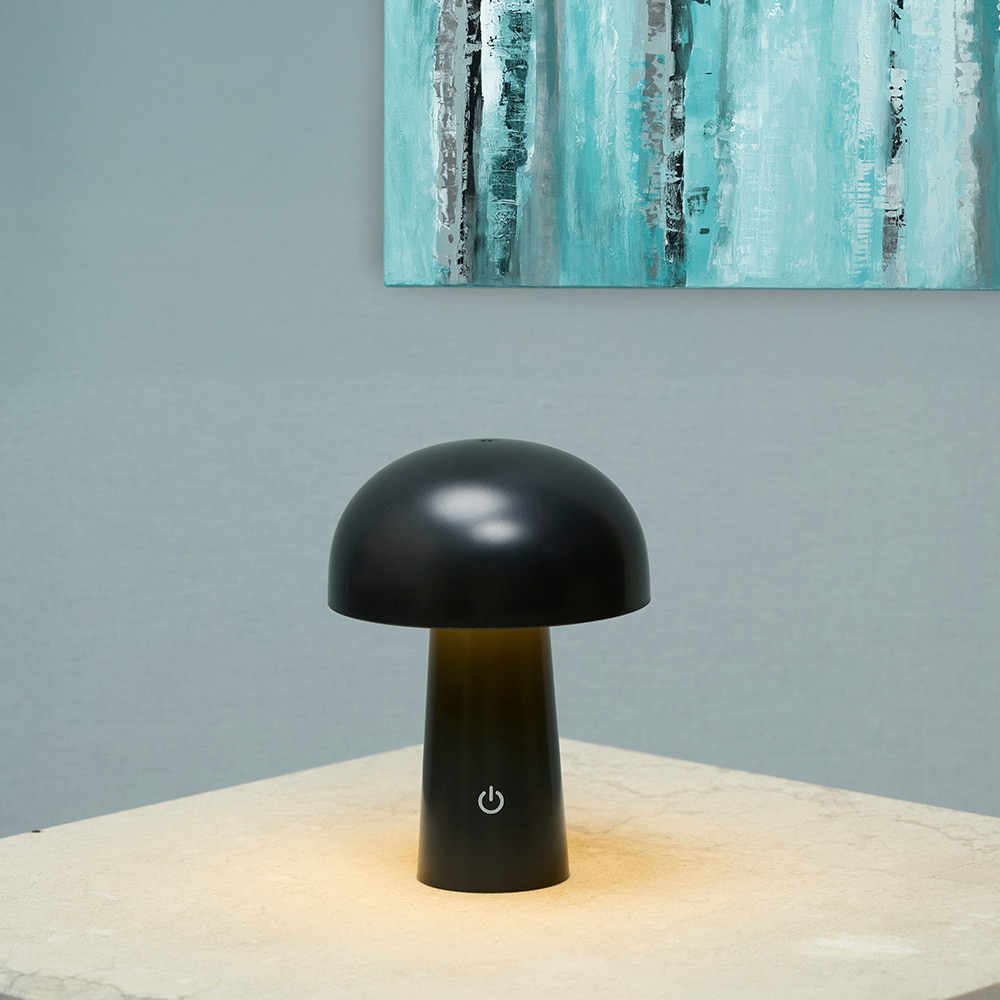 Sienenmuotoinen pöytävalaisin, LED / Sienenmuotoinen LED-valaisin / Koristeellinen pöytävalaisin