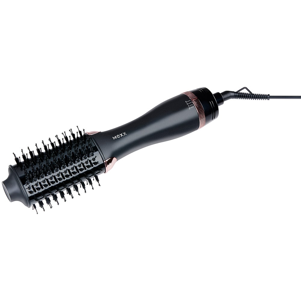 Mexx Lämpöilma-harja 38 cm – Svart / Hiustenkuivaajaharja / Lämpöilma-harja, joka lisää volyymia