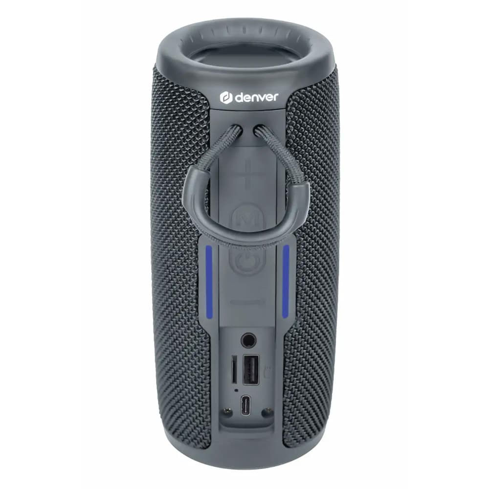 Denver BTV-150GR Bluetooth-kaiutin – Harmaa / langaton kaiutin / kannettava kaiutin